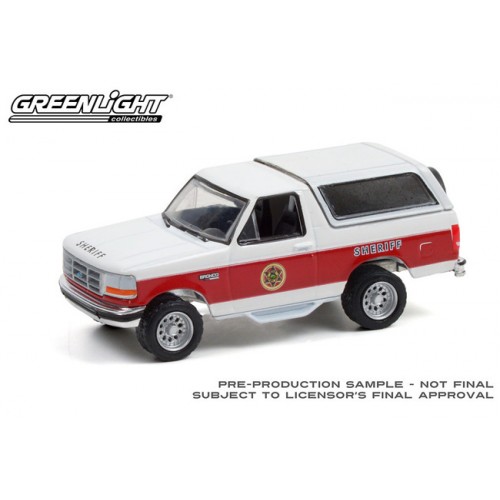 Greenlight Hobby Exclusive - 1994 Ford Bronco XLT Absaroka County Sheriff
