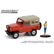 Greenlight The Hobby Shop Series 12 - 1975 Nissan Patrol with Packpacker Figure