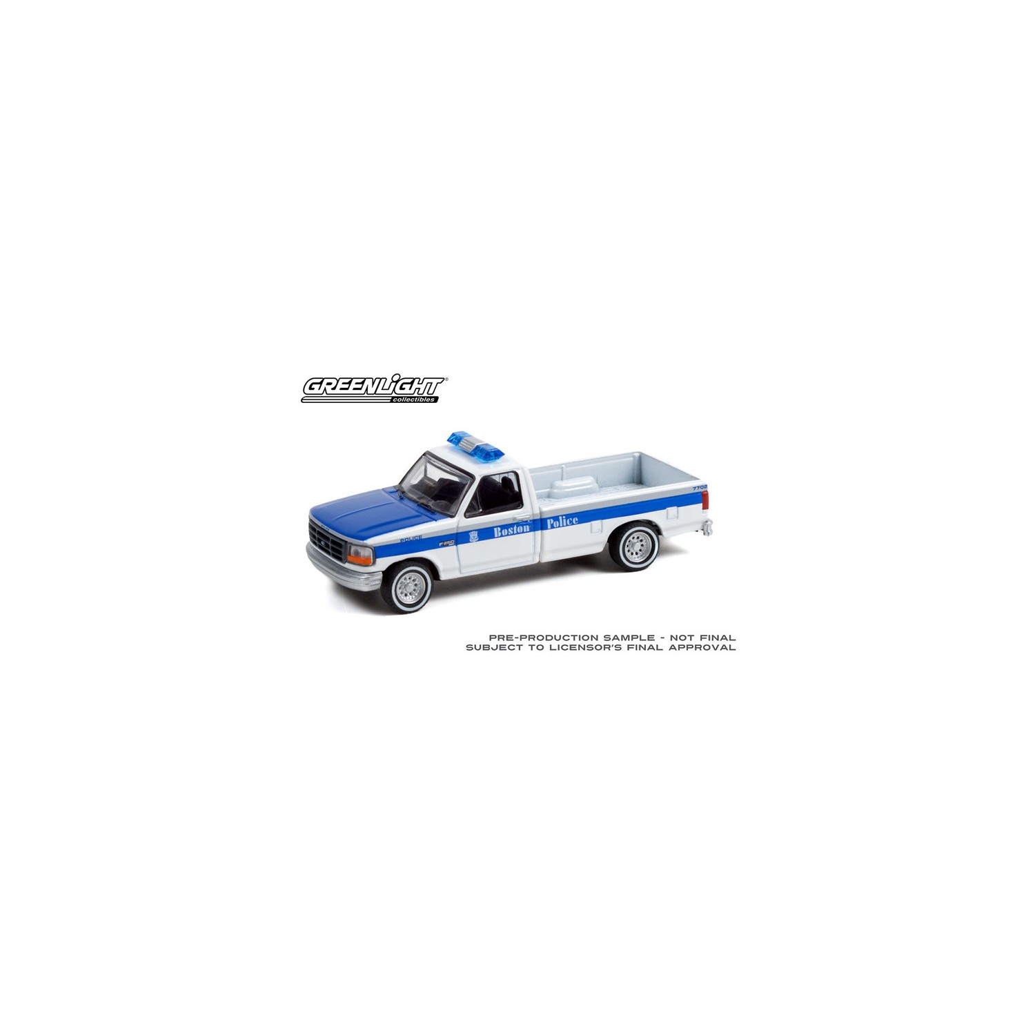 Greenlight Hot Pursuit Series 40 - 1995 Ford F-250 Boston Police