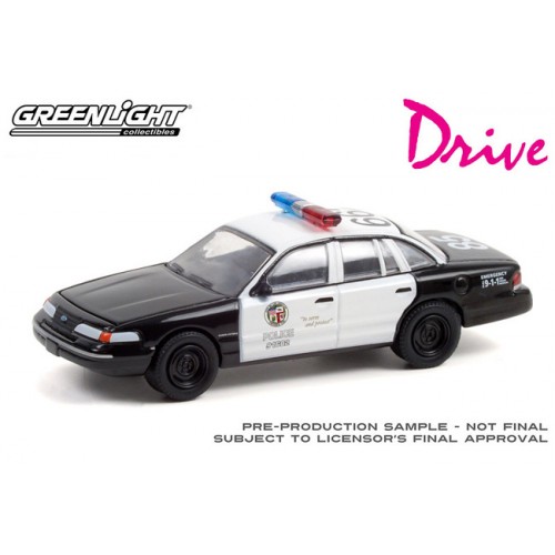 Greenlight Hollywood Series 33 - 1992 Ford Crown Victoria Police Interceptor LAPD