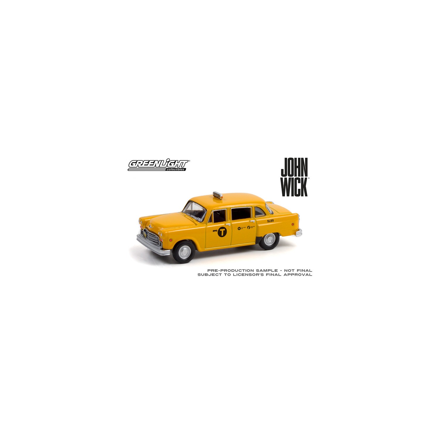 Greenlight Hollywood Series 33 - 1974 Checker Motors Marathon A11 Taxi