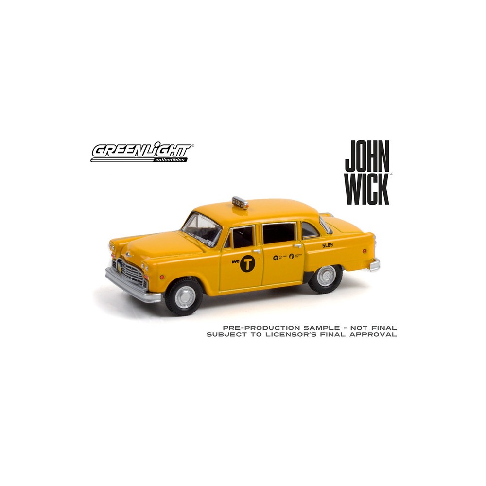 Greenlight Hollywood Series 33 - 1974 Checker Motors Marathon A11 Taxi