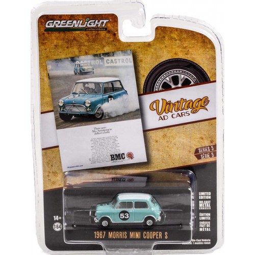 Greenlight Vintage Ad Cars Series 5 - 1967 Morris Mini Cooper