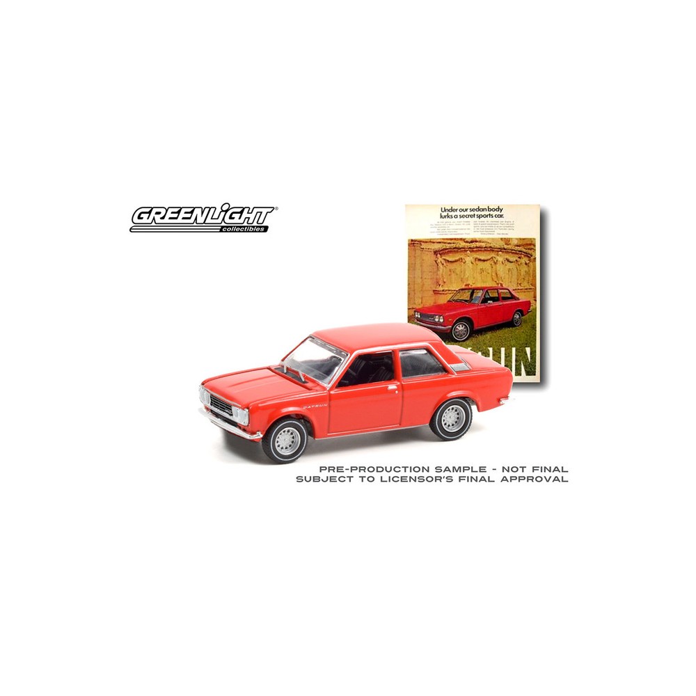 Greenlight Vintage Ad Cars Series 5 - 1972 Datsun 510