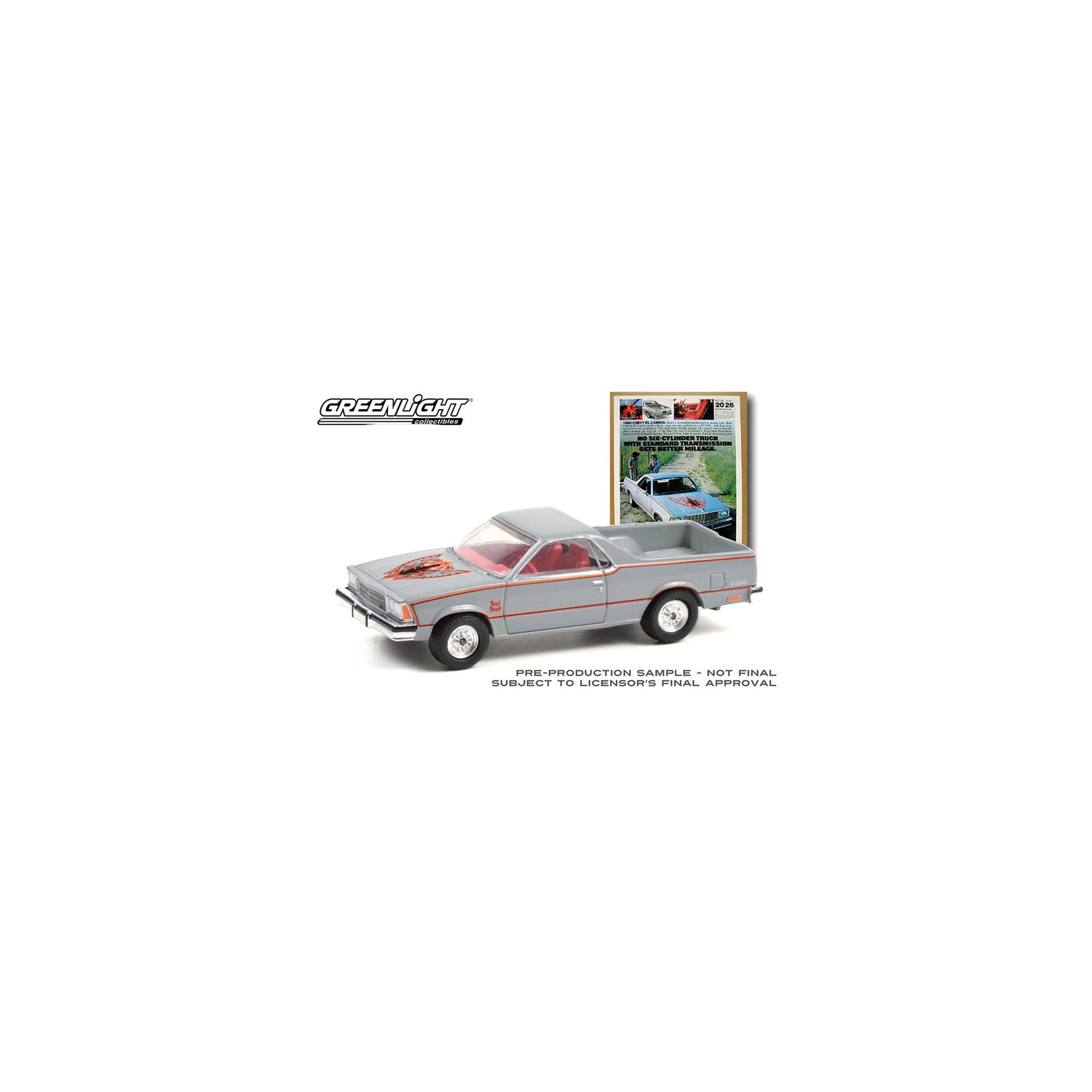 Greenlight Vintage Ad Cars Series 5 - 1980 Chevrolet El Camino Royal Knight