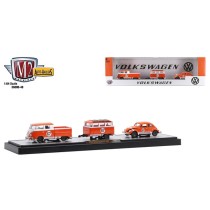 M2 Machines Auto-Haulers Series 48 - 1960 Volkswagen Double Cab Truck with 1967 Volkswagen Beetle