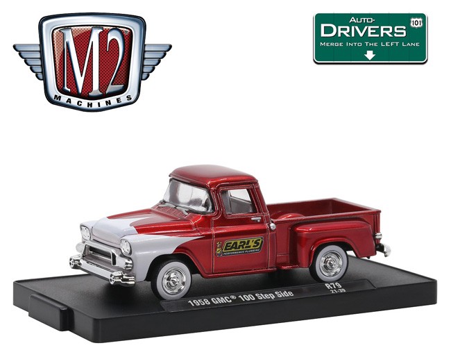 M2 Machines Drivers Release 79 - 1958 GMC 100 Step Side Truck