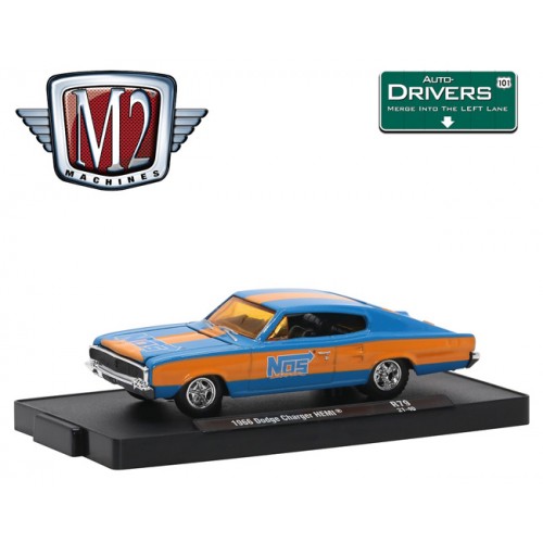 M2 Machines Drivers Release 79 - 1966 Dodge Charger HEMI