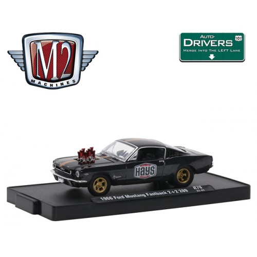 M2 Machines Drivers Release 79 - 1966 Ford Mustang Fastback
