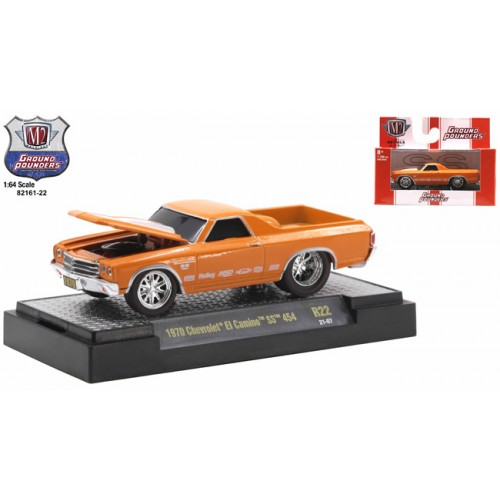 M2 Machines Ground Pounders Release 22 - 1970 Chevrolet El Camino SS 454