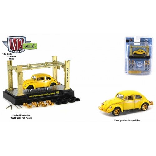 M2 Machines Model-Kits Release 40 - 1967 Volkswagen Beetle Deluxe CHASE VERSION