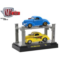 M2 Machines Auto-Lifts Release 23 - Willys Coupe Set