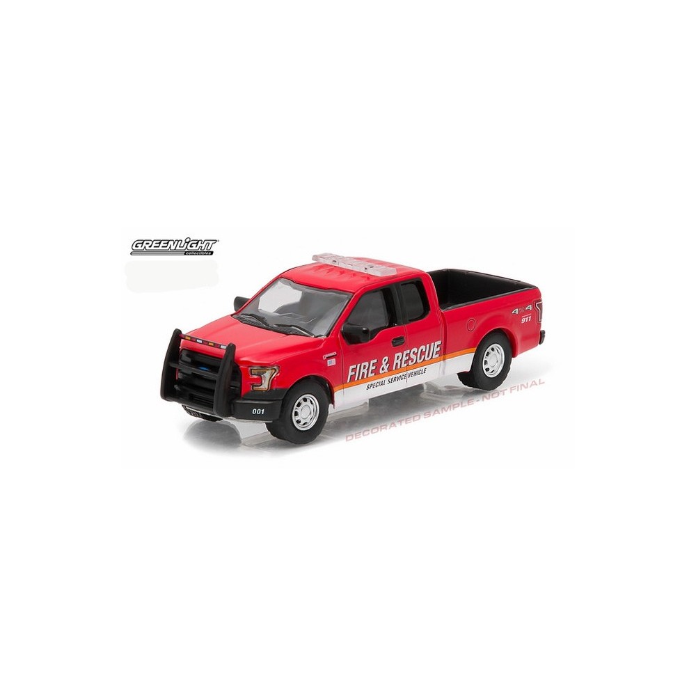 Hobby Exclusive 2015 Ford F 150 Fire And Rescue Truck