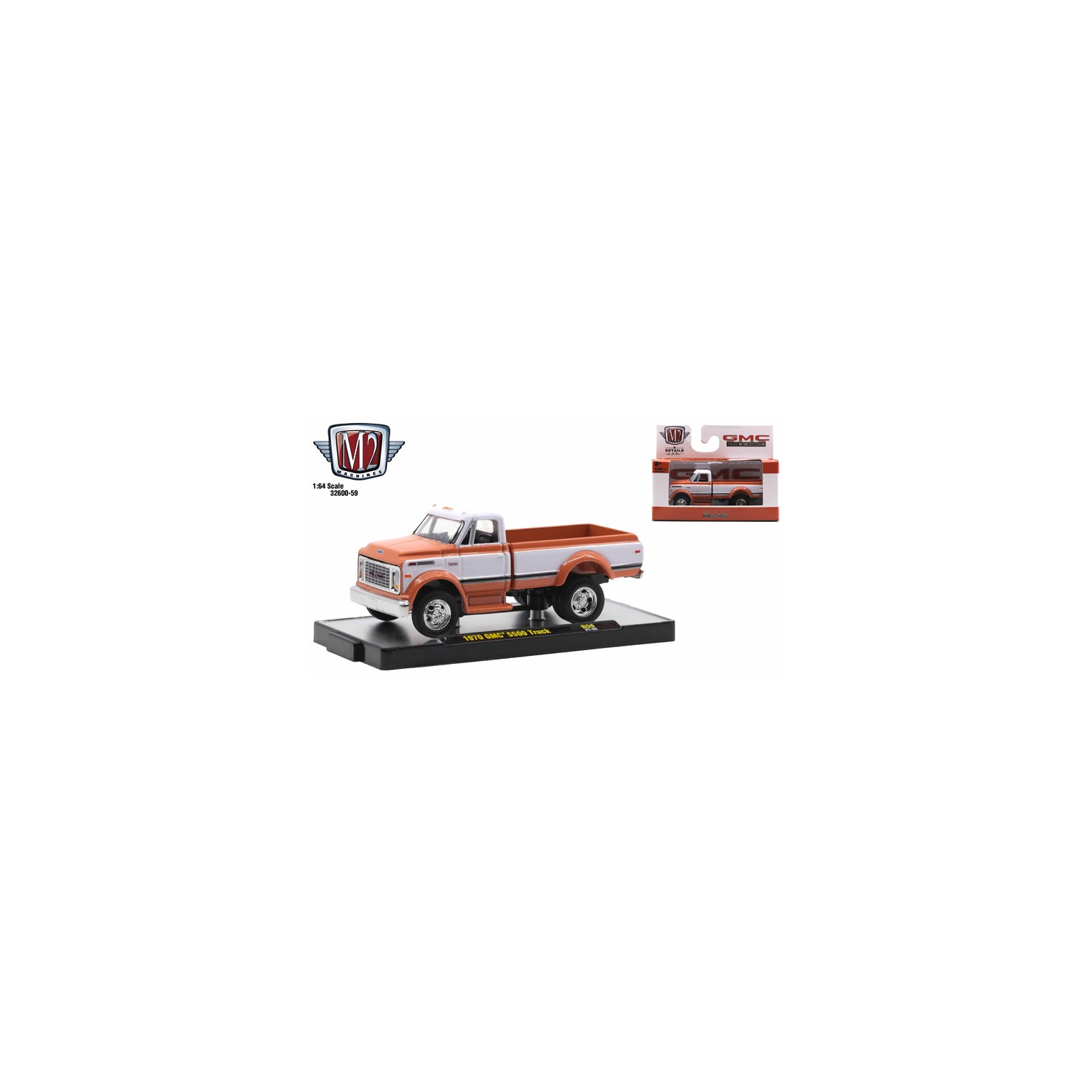 M2 Machines Detroit Muscle Release 59 - 1970 GMC 5500 Truck