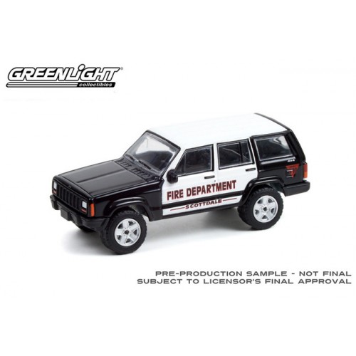 Greenlight Fire and Rescue Series 2 - 2000 Jeep Cherokee Scottdale Fire Department