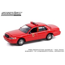 Greenlight Fire and Rescue Series 2 - 2001 Ford Crown Victoria Interceptor Baltimore City Fire Department