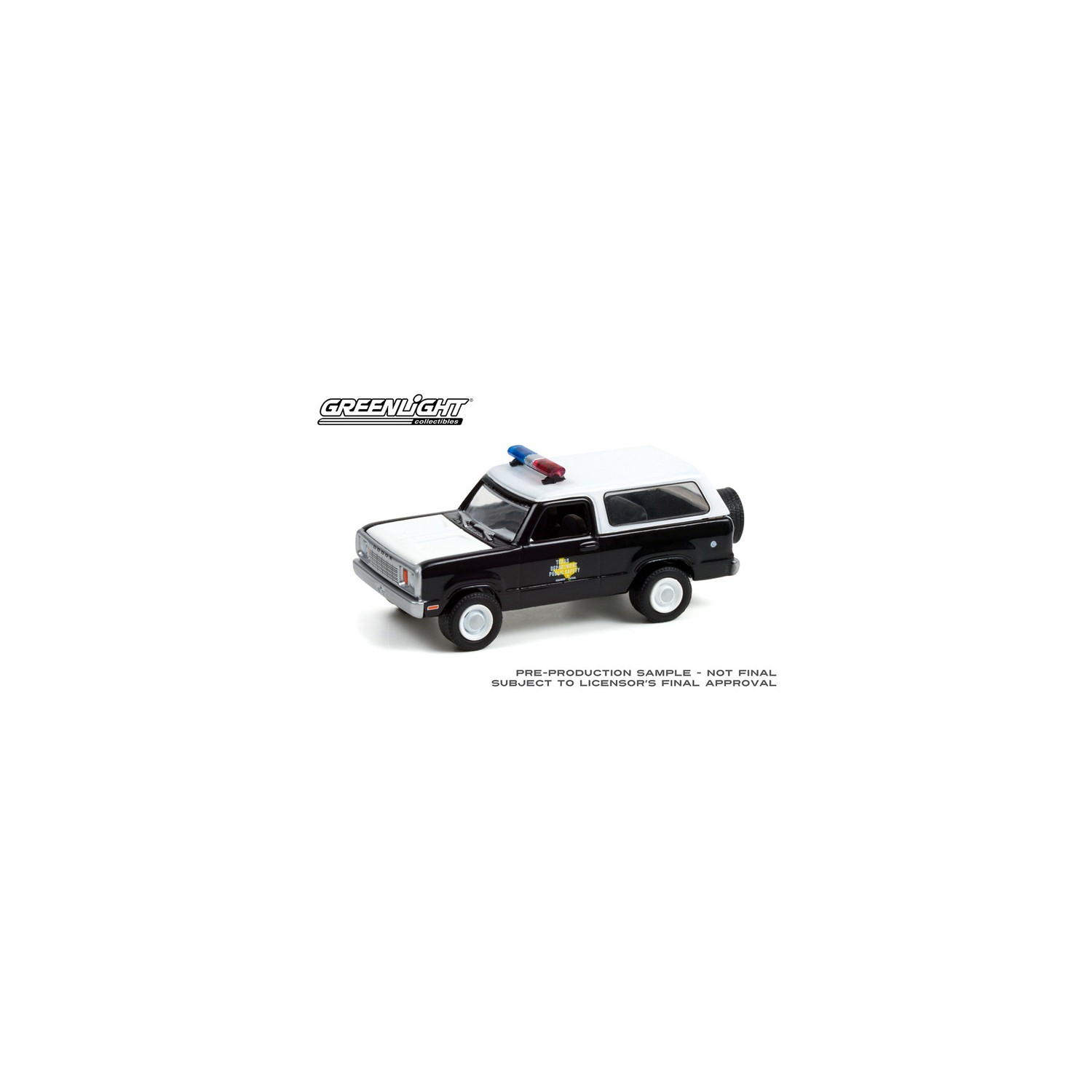 Greenlight Hobby Exclusive - 1978 Dodge Ramcharger Texas Department of Public Safety