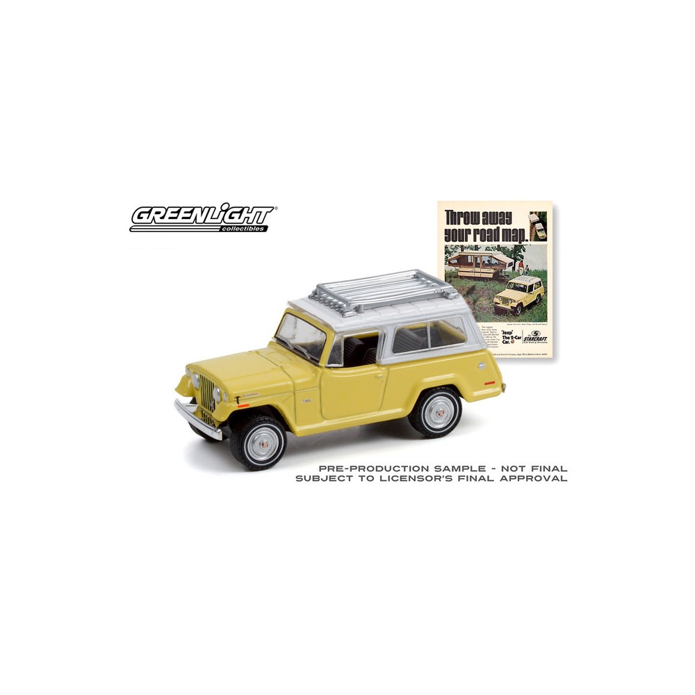 Greenlight Vintage Ad Cars Series 6 - 1970 Jeepster Commando