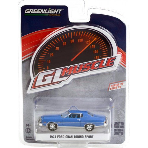 Greenlight GL Muscle Series 26 - 1974 Ford Gran Torino Sprot 2-Door Hardtop