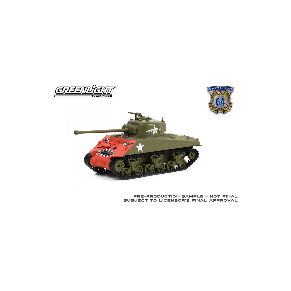Greenlight Battalion 64 Series 1 - 1952 M4 Sherman Tank