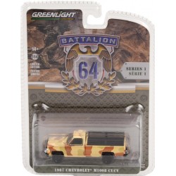 Greenlight Battalion 64 Series 1 - 1987 Chevrolet M1008 CUCV with Troop Seats