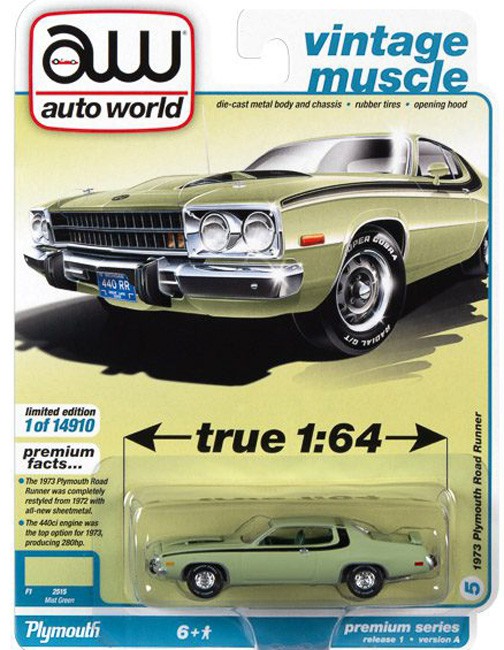 Muscle Cars USA 2022 Set A of 6 pieces Release 1 1/64 Diecast