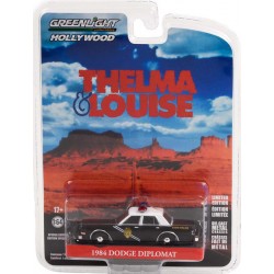 Greenlight Hollywood Thelma and Louise - 1984 Dodge Diplotmat New Mexico State Police