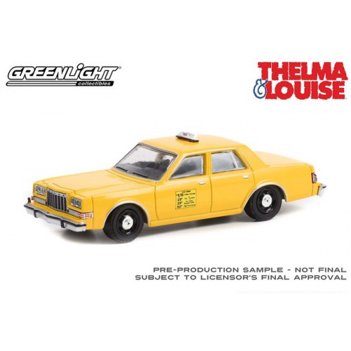 Greenlight Hollywood Thelma and Louise - 1984 Dodge Diplomat Taxi