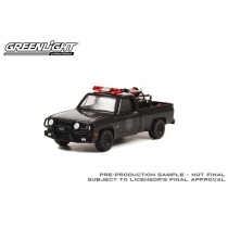 Greenlight Black Bandit 26 - 1982 Chevrolet K20 Scottsdale Fire Truck