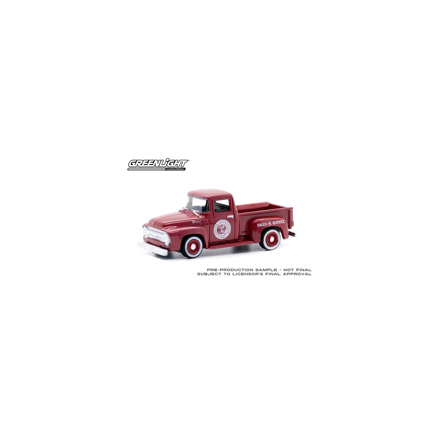 Greenlight Blue Collar Series 10 - 1954 Ford F-100 Indian Motorcycle