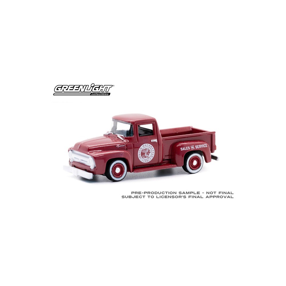 Greenlight Blue Collar Series 10 - 1954 Ford F-100 Indian Motorcycle