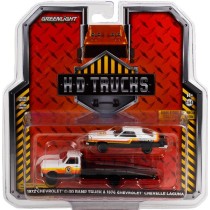 Greenlight H.D. Trucks Series 23 - 1972 Chevrolet C-30 Ramp Truck with 1976 Chevrolet Chevelle Laguna