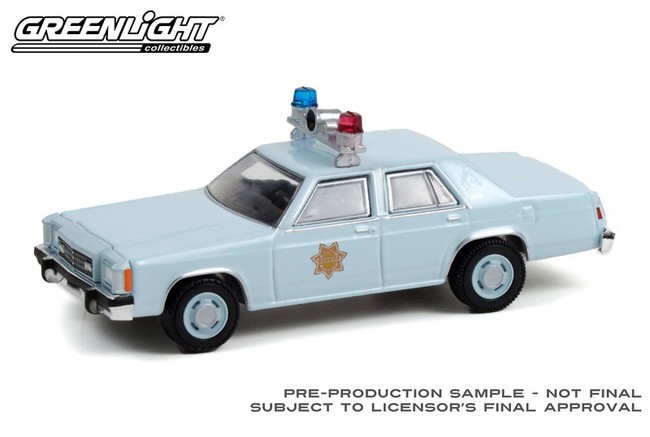 Greenlight Hobby Exclusive - 1982 Ford LTD-S County Sheriff Car