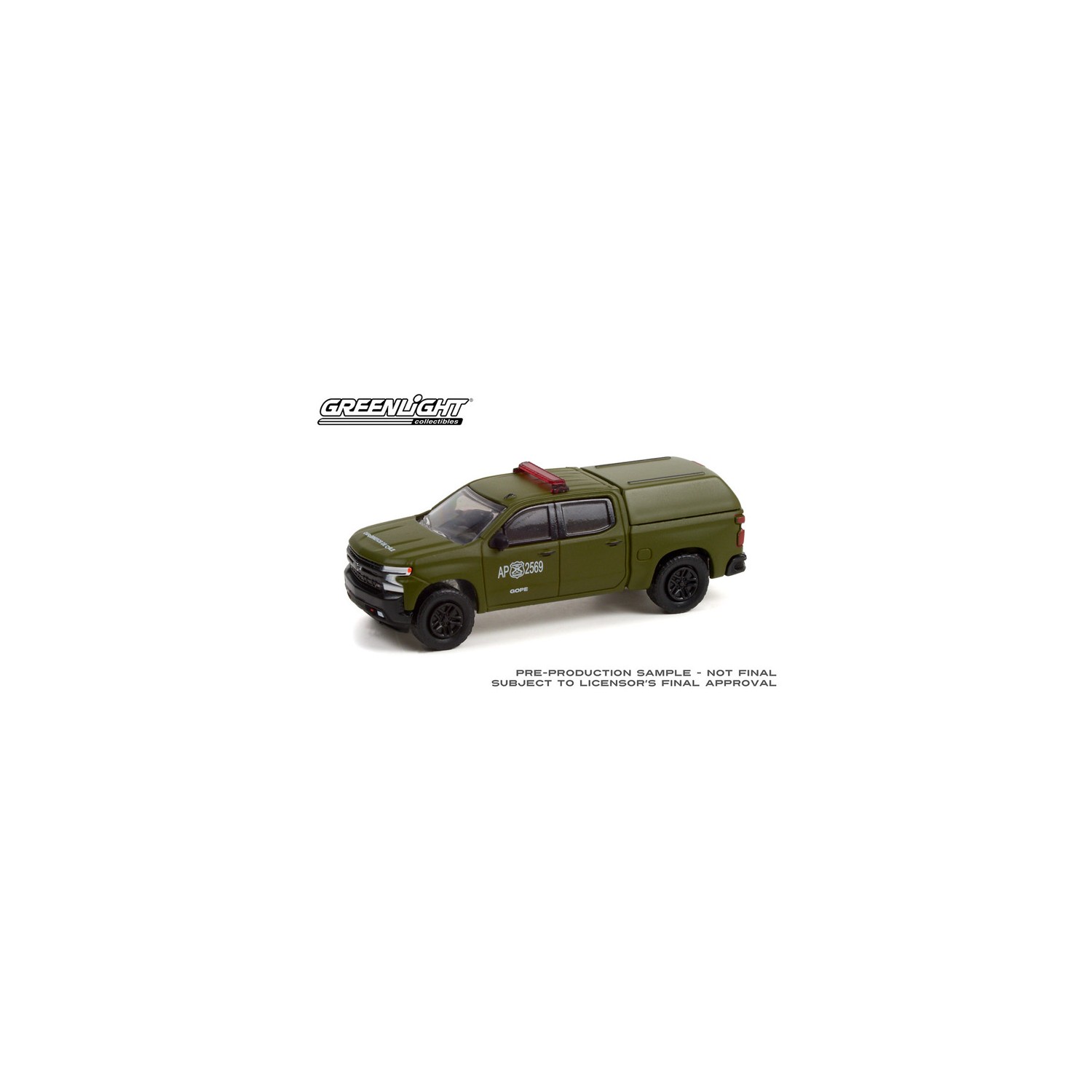 Greenlight Hobby Exclusive - 2021 Chevrolet Silverado LT Trail Boss Z71