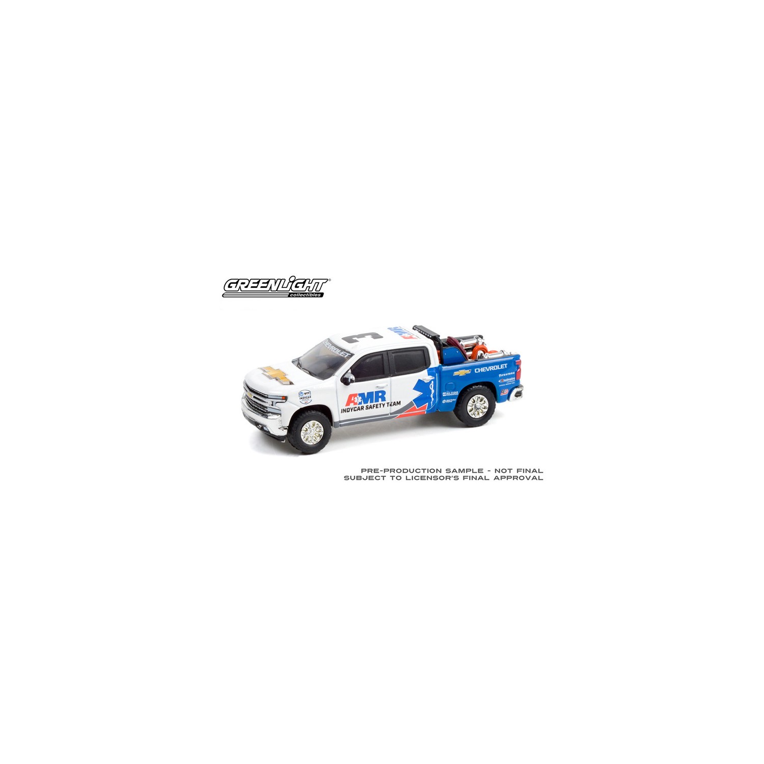 Greenlight Hobby Exclusive - 2021 Chevrolet Silverado AMR IndyCar Safety Team