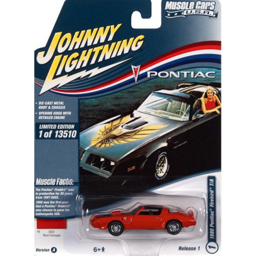 Johnny Lightning Muscle Cars USA 2022 Release 1A - 1980 Pontiac Firebird T/A