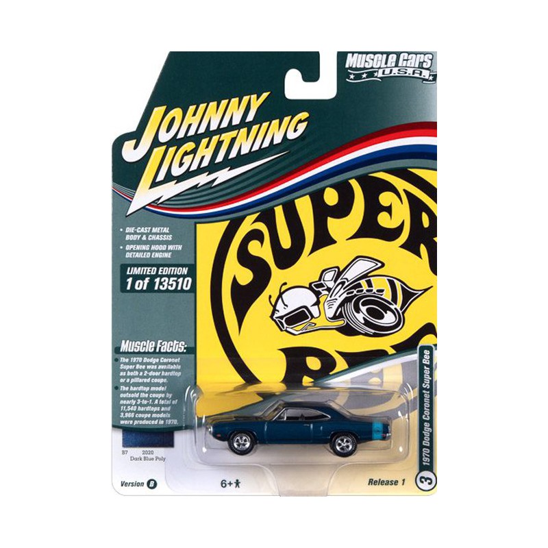Johnny Lightning Muscle Cars USA - 1970 Dodge Coronet Super Bee