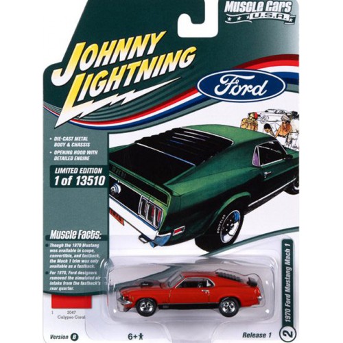 Johnny Lightning Muscle Cars USA 2022 Release 1B - 1970 Ford Mustang Mach 1