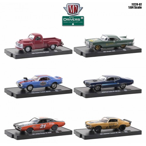 M2 Machines Drivers Release 82 - Six Car Set