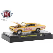 M2 Machines Coca-Cola Release A13 - 1968 Plymouth Barracuda HEMI