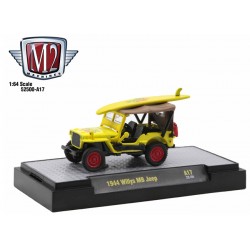M2 Machines Coca-Cola Release A17 - 1944 Jeep MB Mellow Yellow