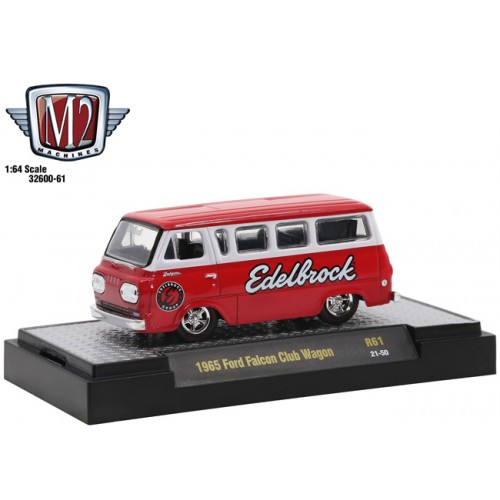 M2 Machines Detroit Muscle Release 61 - 1965 Ford Falcon Club Wagon