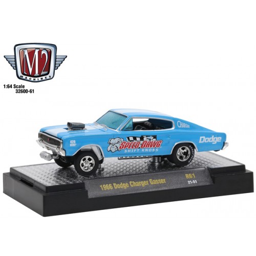 M2 Machines Detroit Muscle Release 61 - 1966 Dodge Charger Gasser