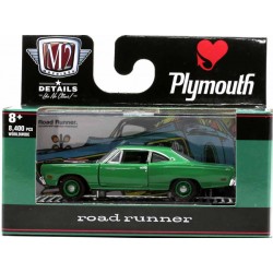 M2 Machines Detroit Muscle Release 62 - 1969 Plymouth Road Runner HEMI
