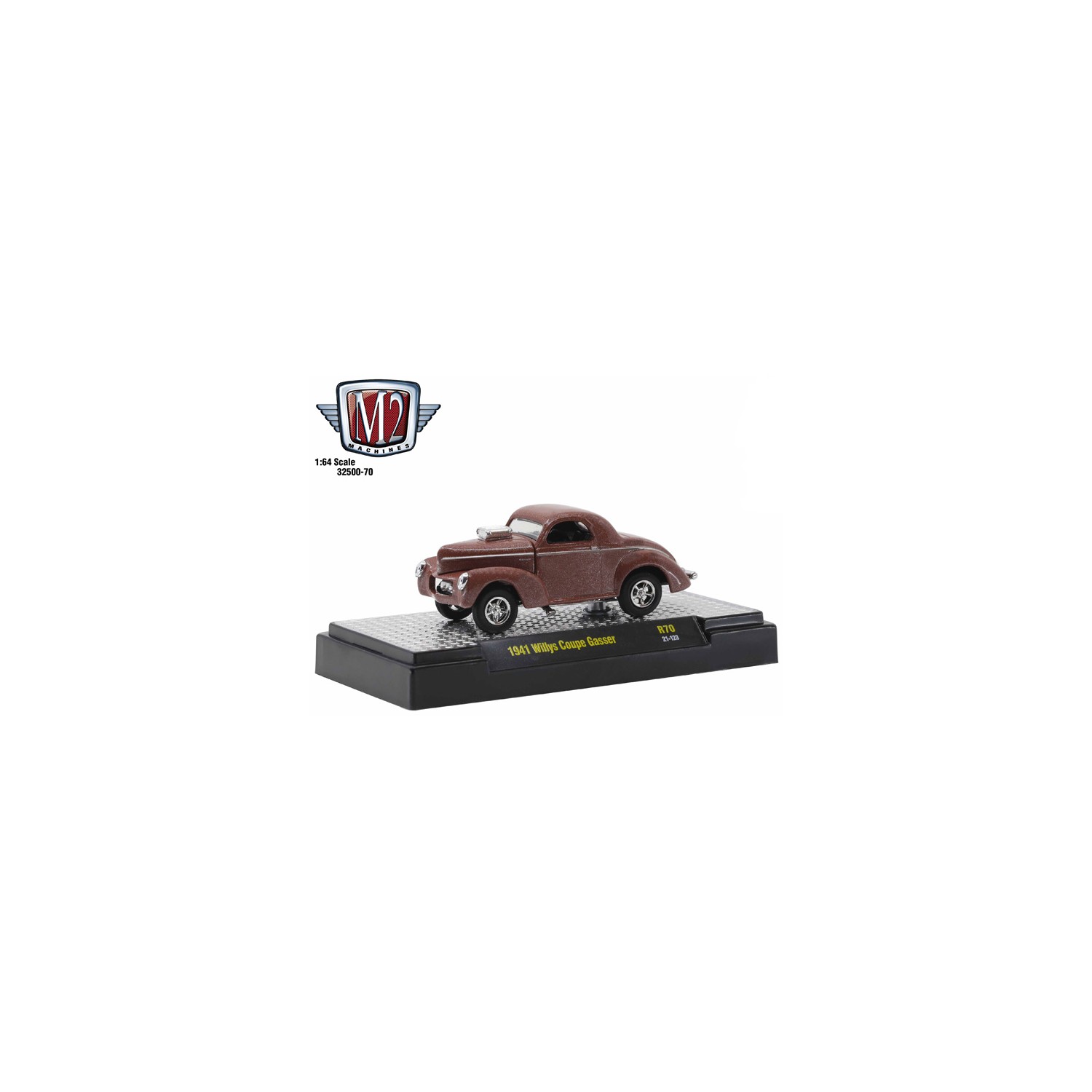 M2 Machines Auto-Thentics Release 70 - 1941 Willys Coupe Gasser