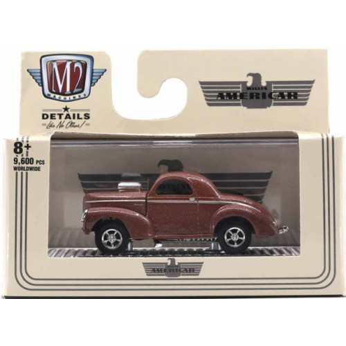 M2 Machines Auto-Thentics Release 70 - 1941 Willys Coupe Gasser