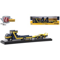 M2 Machine Auto-Haulers Release 50 - 1966 Dodge L600 COE Ramp Truck and 1969 Dodge Charger Daytona