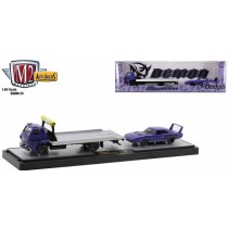 M2 Machines Auto-Haulers Release 53 - 1970 Dodge L600 and 1969 Dodge Charger Daytona