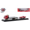 M2 Machines Coca-Cola Auto-Haulers Release TW015 - 1970 Ford C-50 Flatbed and 1965 Ford Mustang 2+2