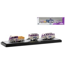 M2 Machines Coca-Cola Auto-Haulers Release TW016 - 1960 VW Double Cab Truck and 1960 VW 15 Window Bus